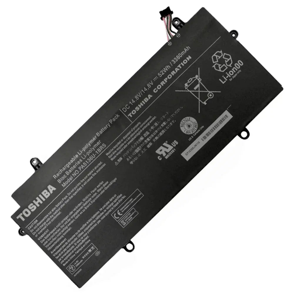 14.8V 52wh Original PA5136U-1BRS Laptop Battery compatible with Toshiba Portege Z30 Z30-A Z30-A1301 Z30-AK04S P000640510 PA5136U - eBuy UAE
